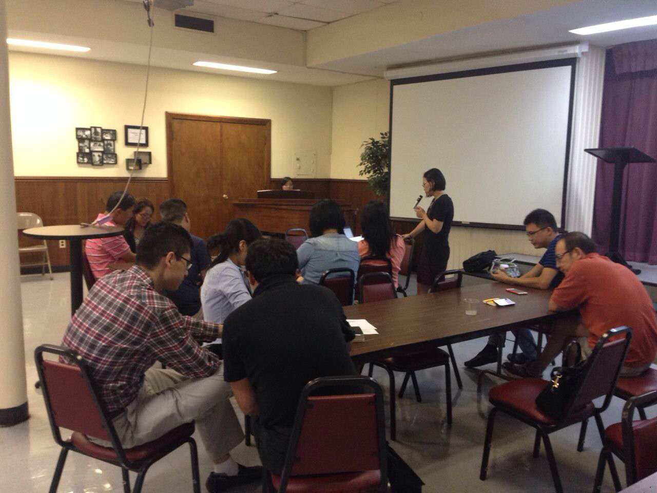 9/18/2015 - 圣路易斯华人基督学生团契 Mustard Seed Group (MSG) 芥菜种小组团契聚会